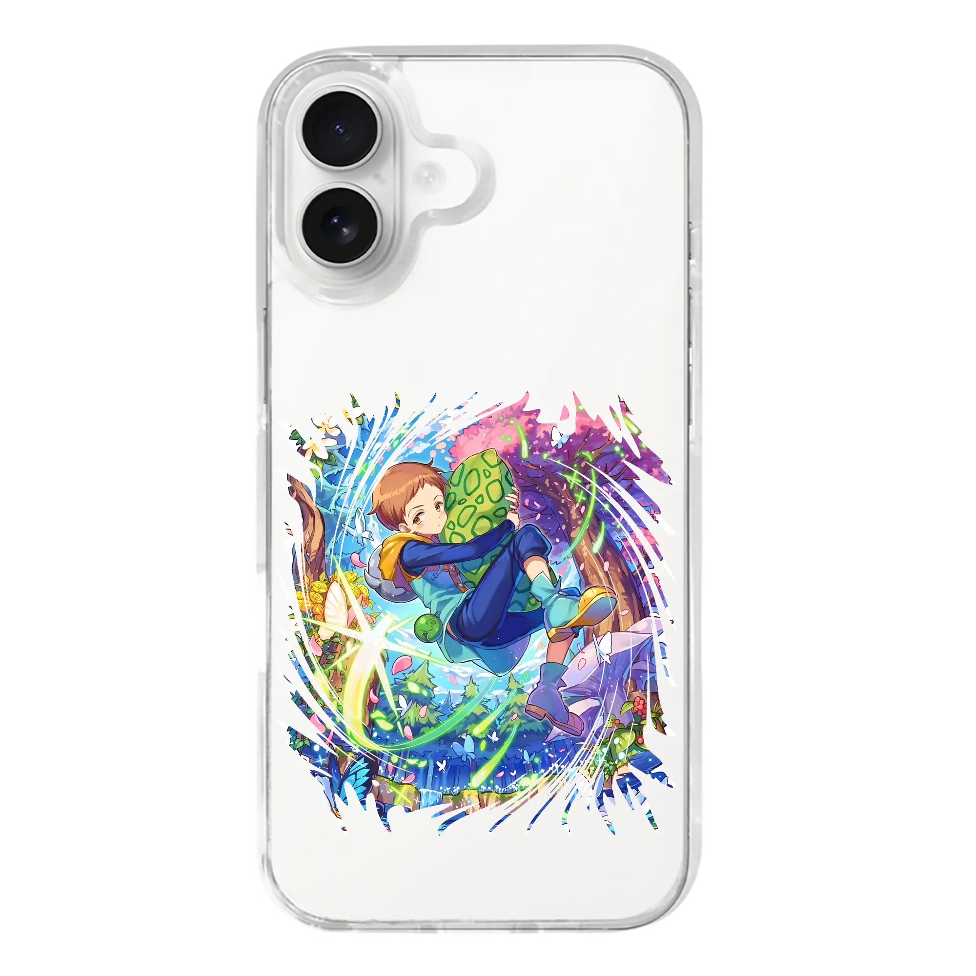 七つの大罪 グッズ キング - iPhone 17シリーズ 透明スマホケース – 薄型・耐衝撃・精密フィット保護カバー